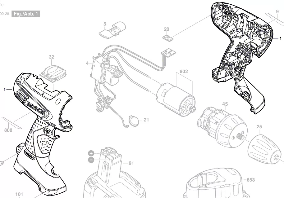 Coquille réf. 2 609 100 509 BOSCH